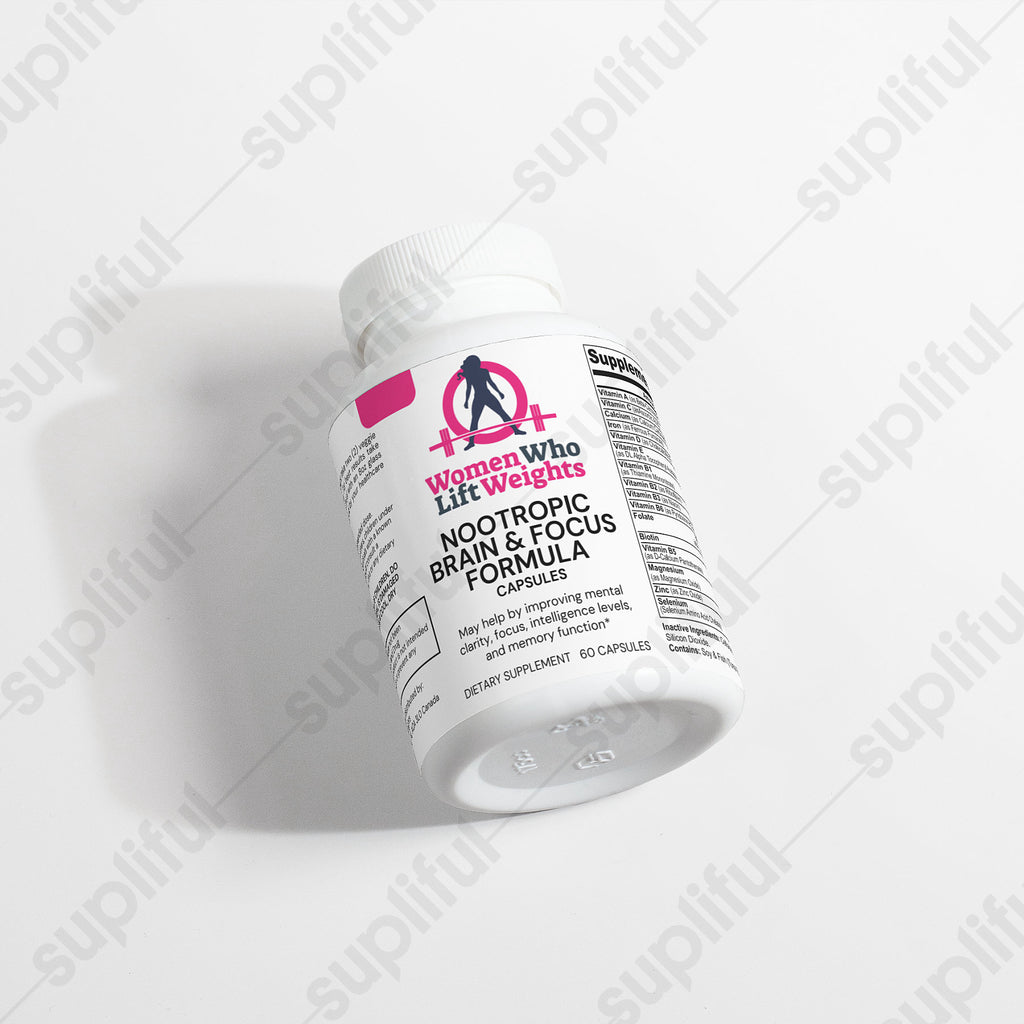 Nootropic Brain & Focus Formula - 60 Caps