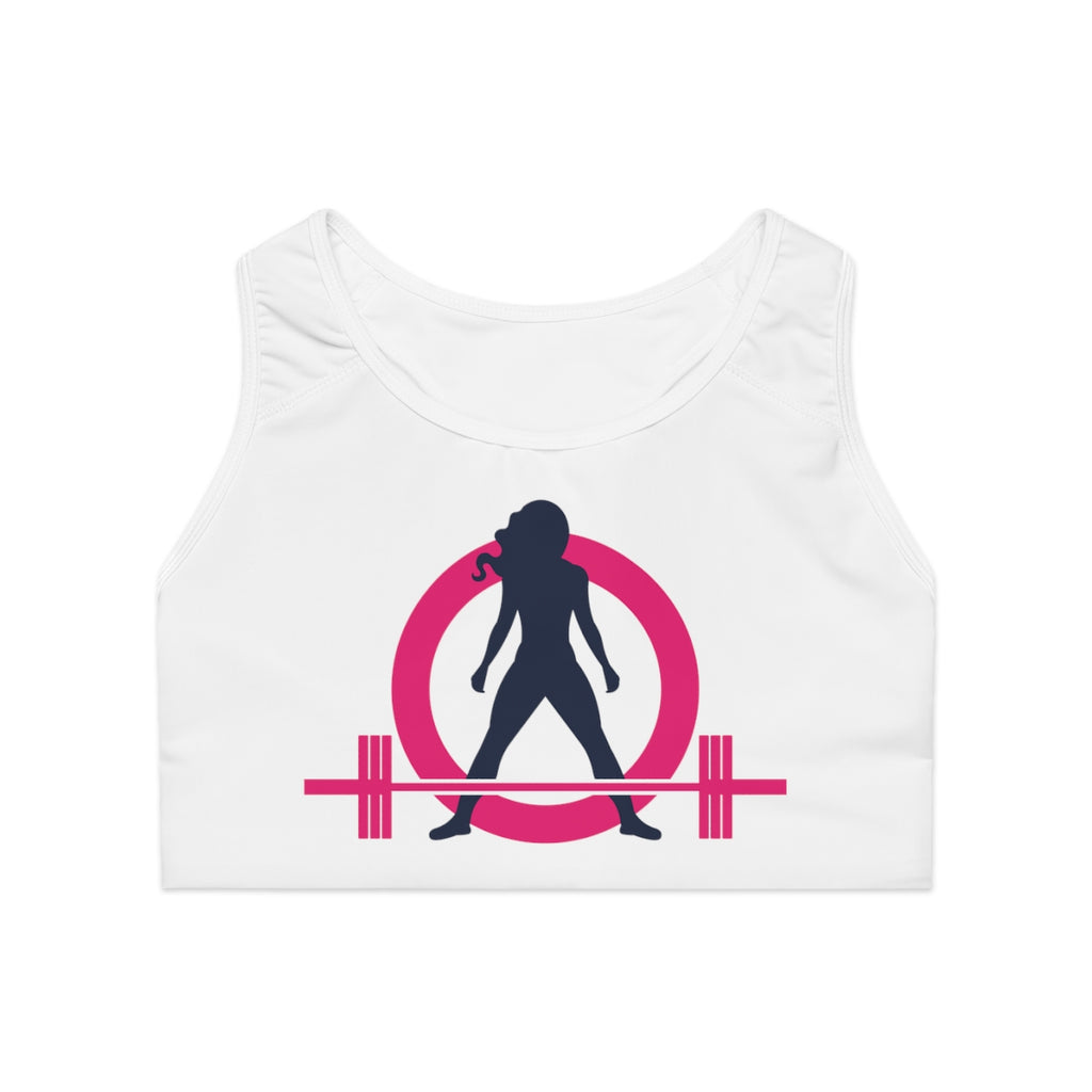 Sports Bra (AOP) - Classic Logo
