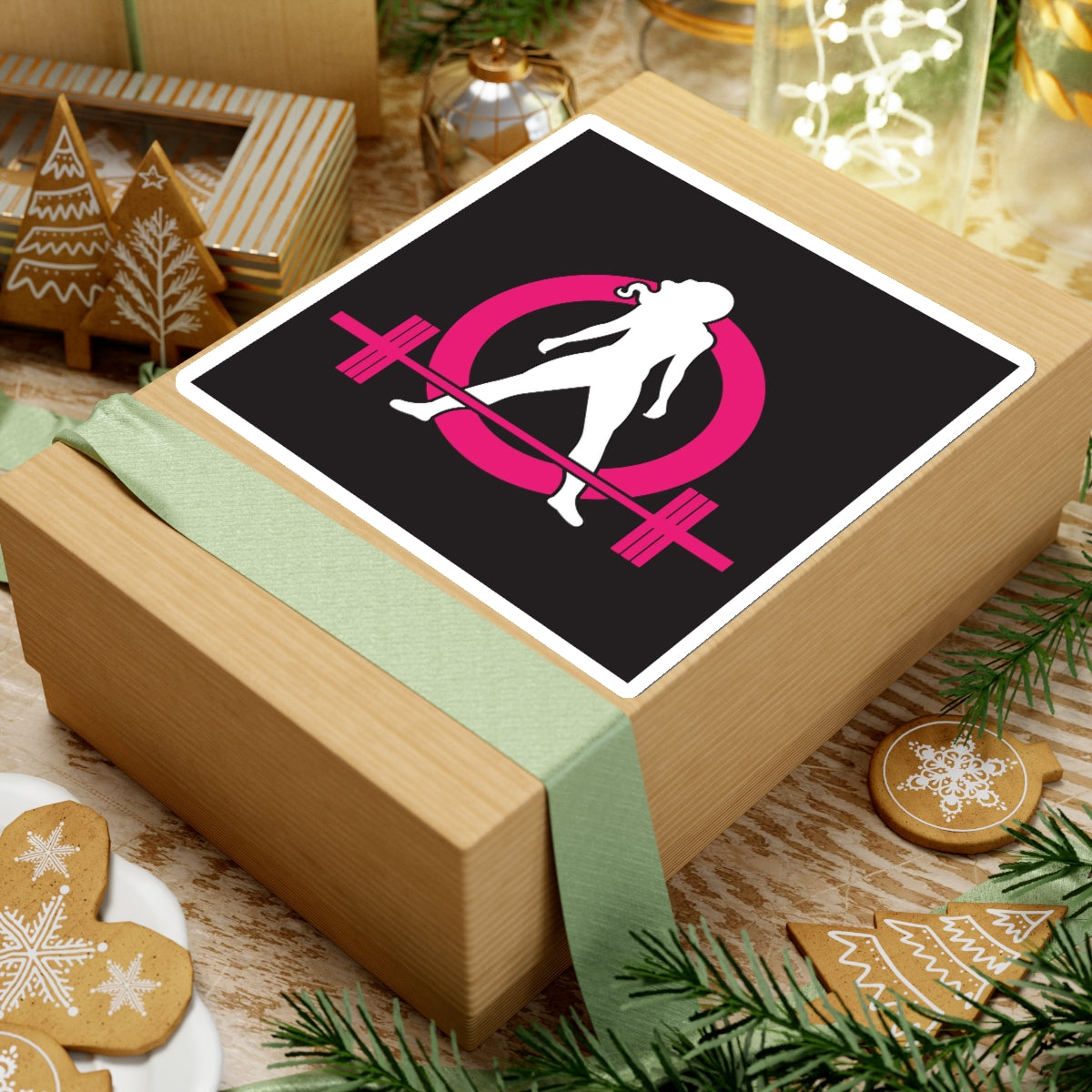 Kiss-Cut Stickers - Classic Black Logo