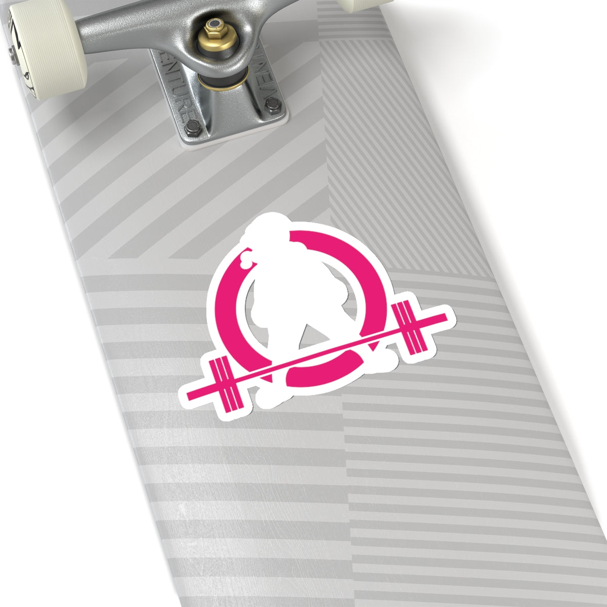 Kiss-Cut Stickers - White Classic Logo