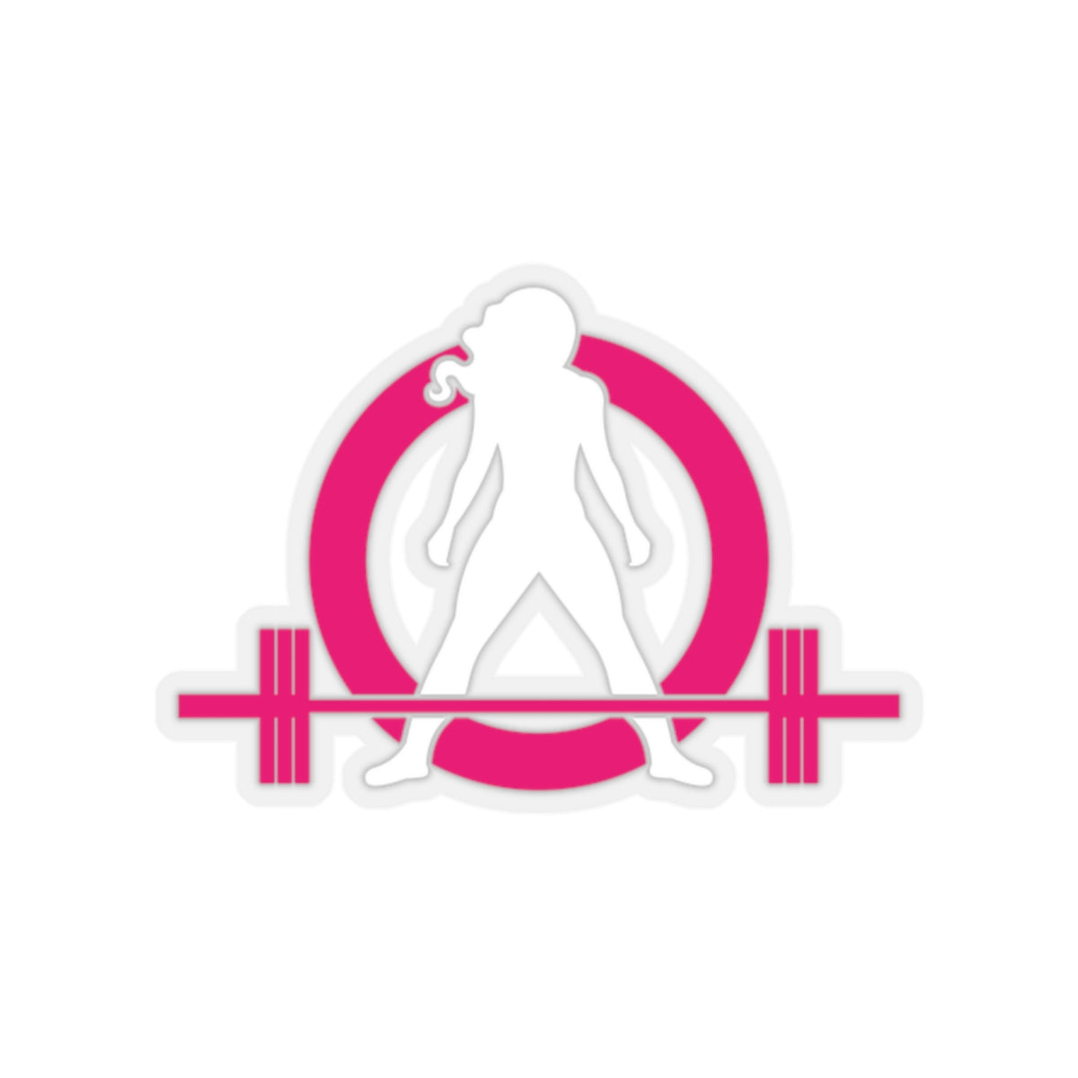 Kiss-Cut Stickers - White Classic Logo