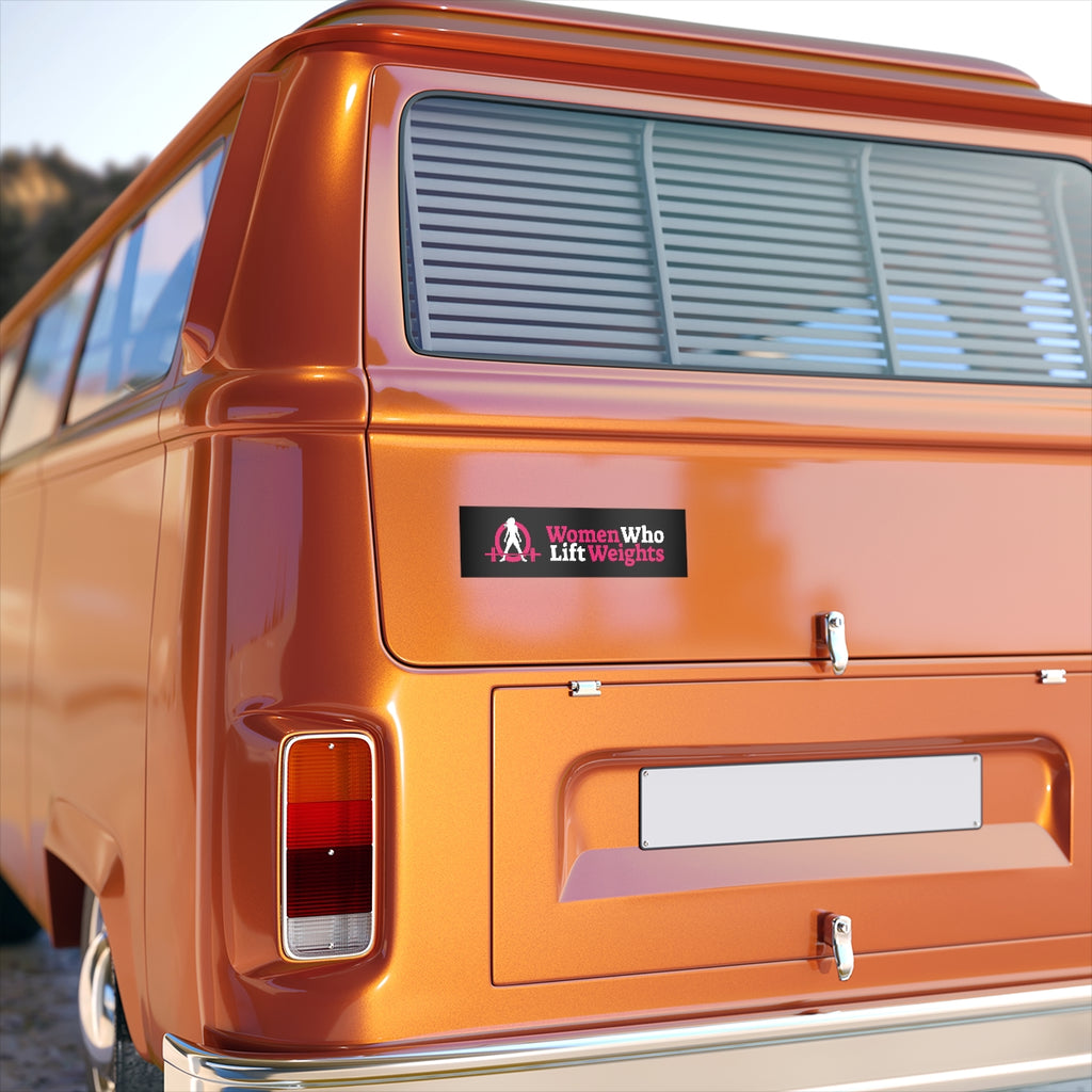 Bumper Sticker - Black Classic Logo