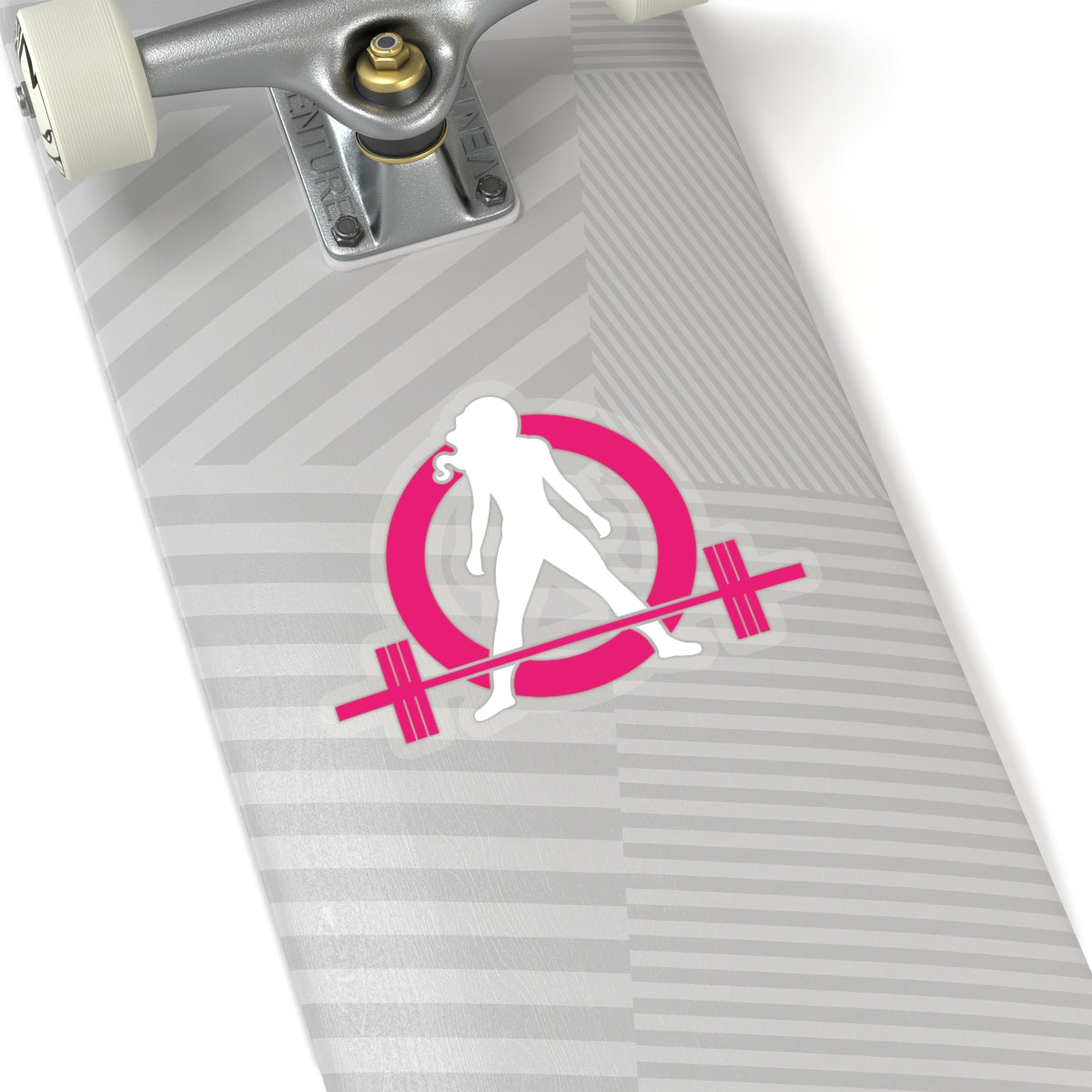 Kiss-Cut Stickers - White Classic Logo