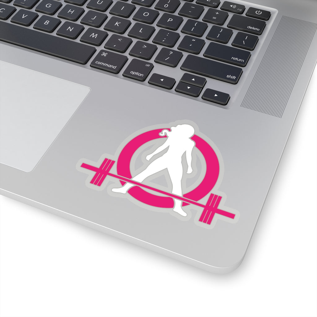 Kiss-Cut Stickers - White Classic Logo