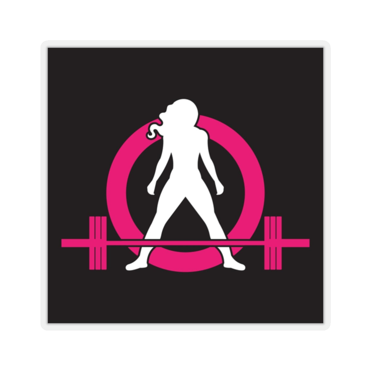 Kiss-Cut Stickers - Classic Black Logo