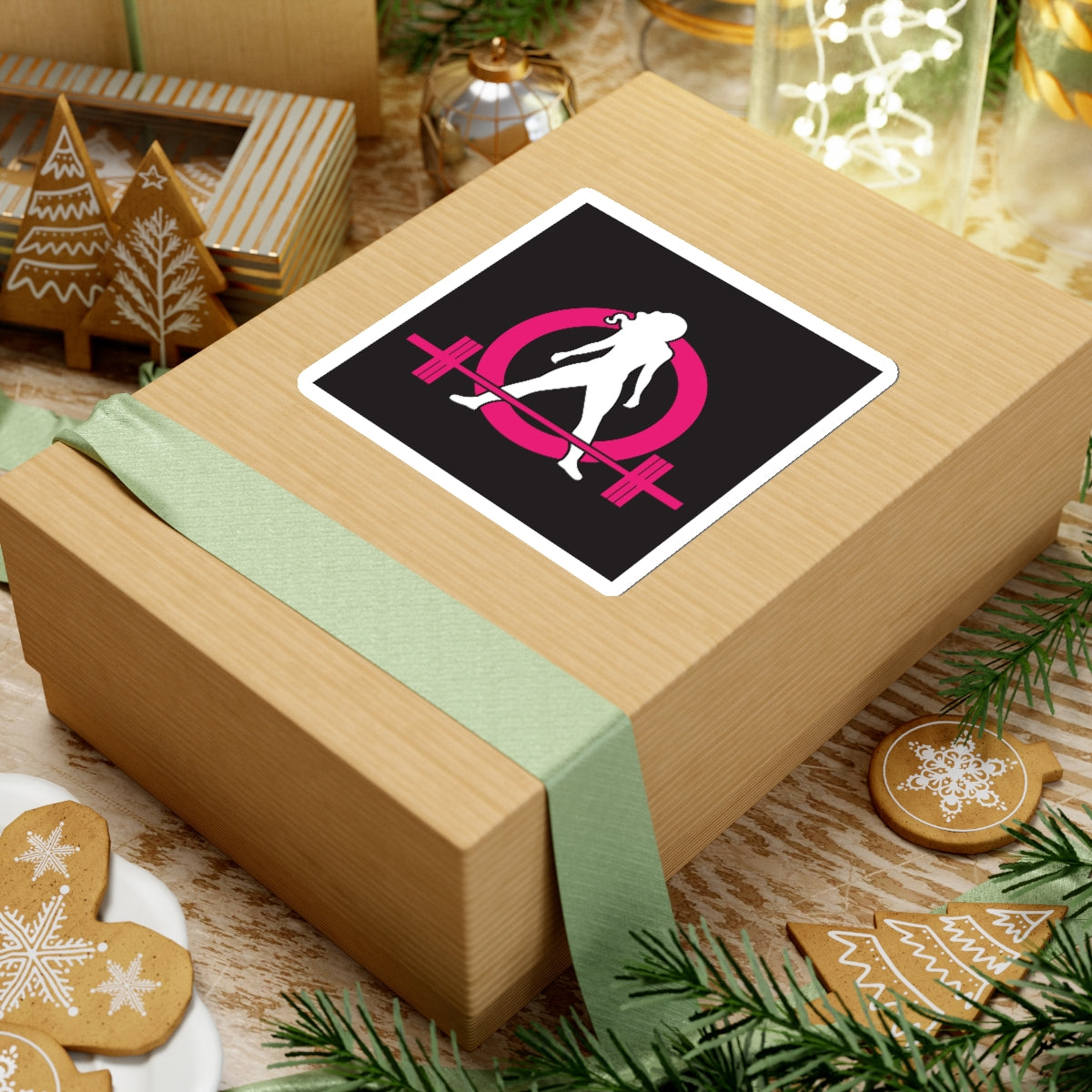 Kiss-Cut Stickers - Classic Black Logo