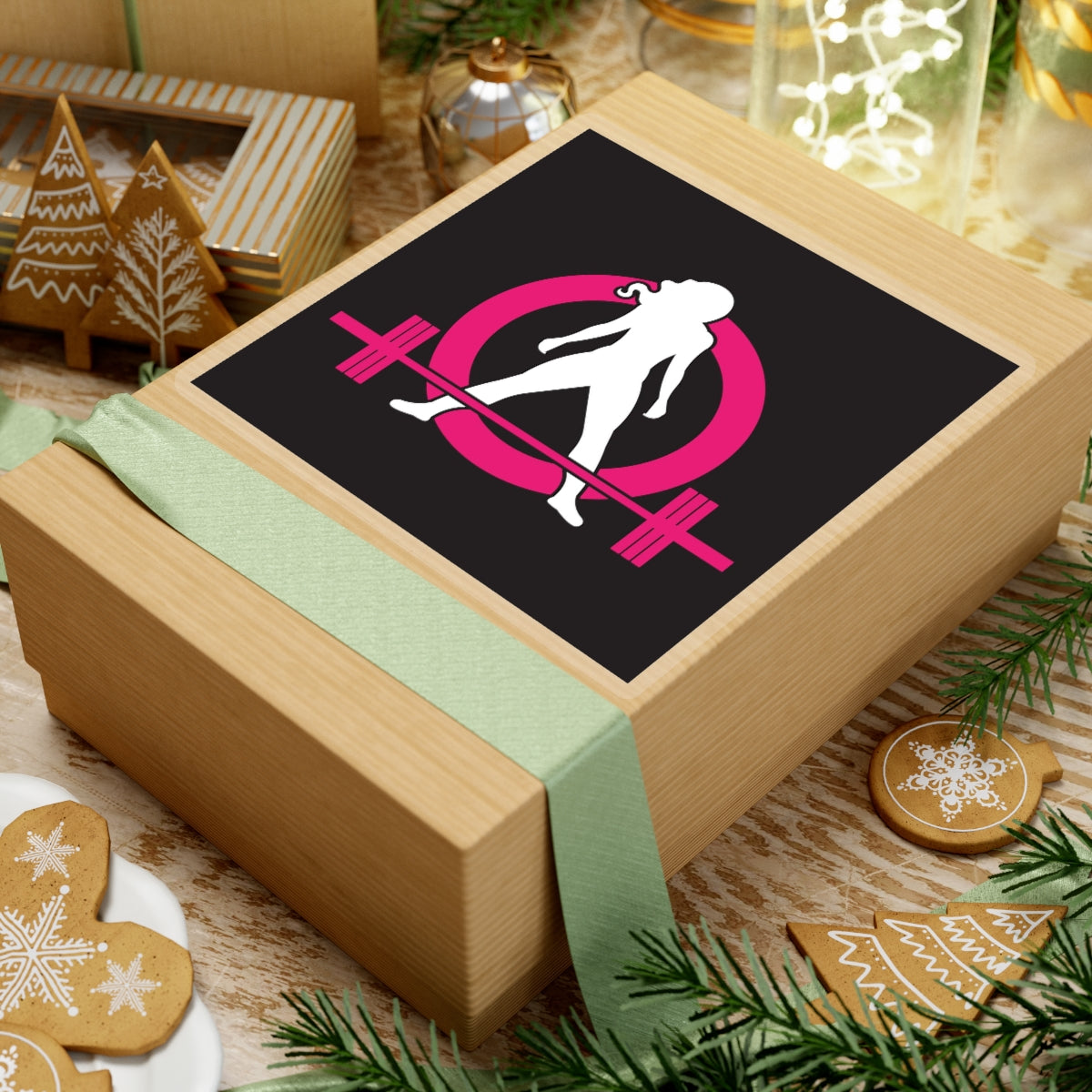 Kiss-Cut Stickers - Classic Black Logo