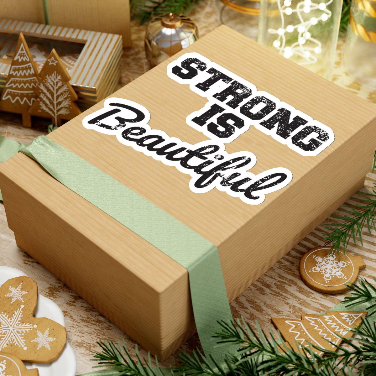 Kiss-Cut Stickers - Strong Is Beautiful