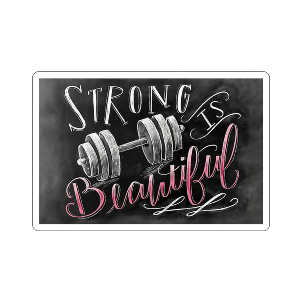 Kiss-Cut Stickers - Strong Is Beautiful Logo