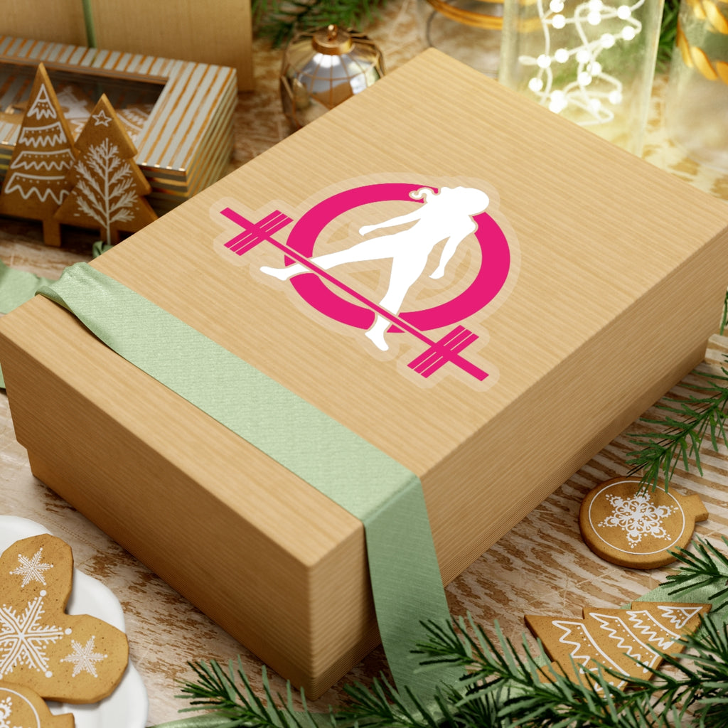 Kiss-Cut Stickers - White Classic Logo