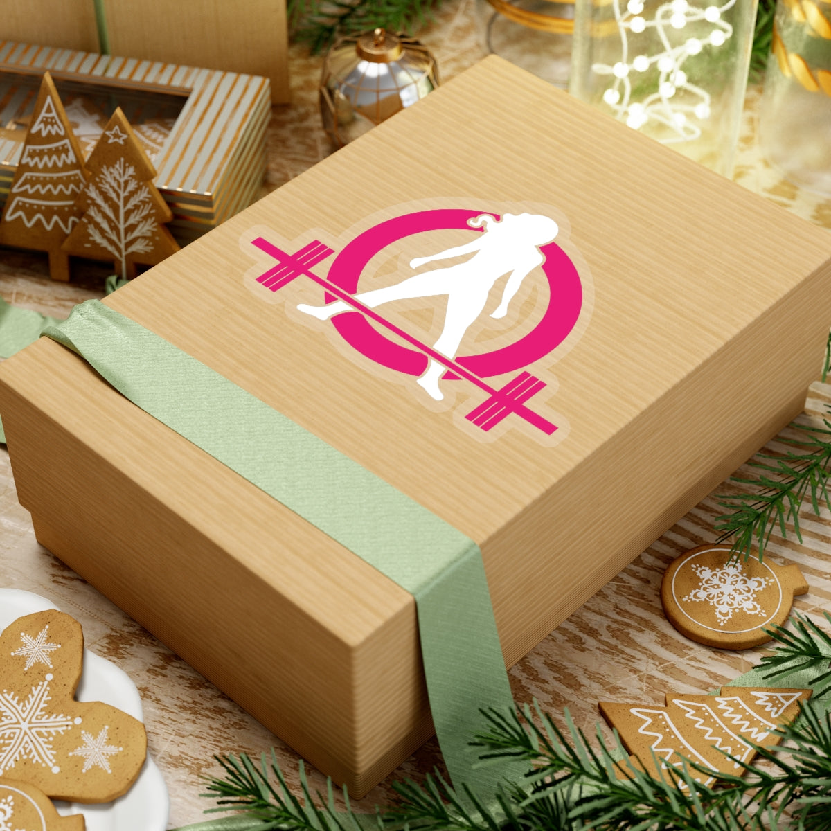 Kiss-Cut Stickers - White Classic Logo