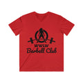 Classic Black Logo - Men's Fitted V-Neck Short Sleeve Tee