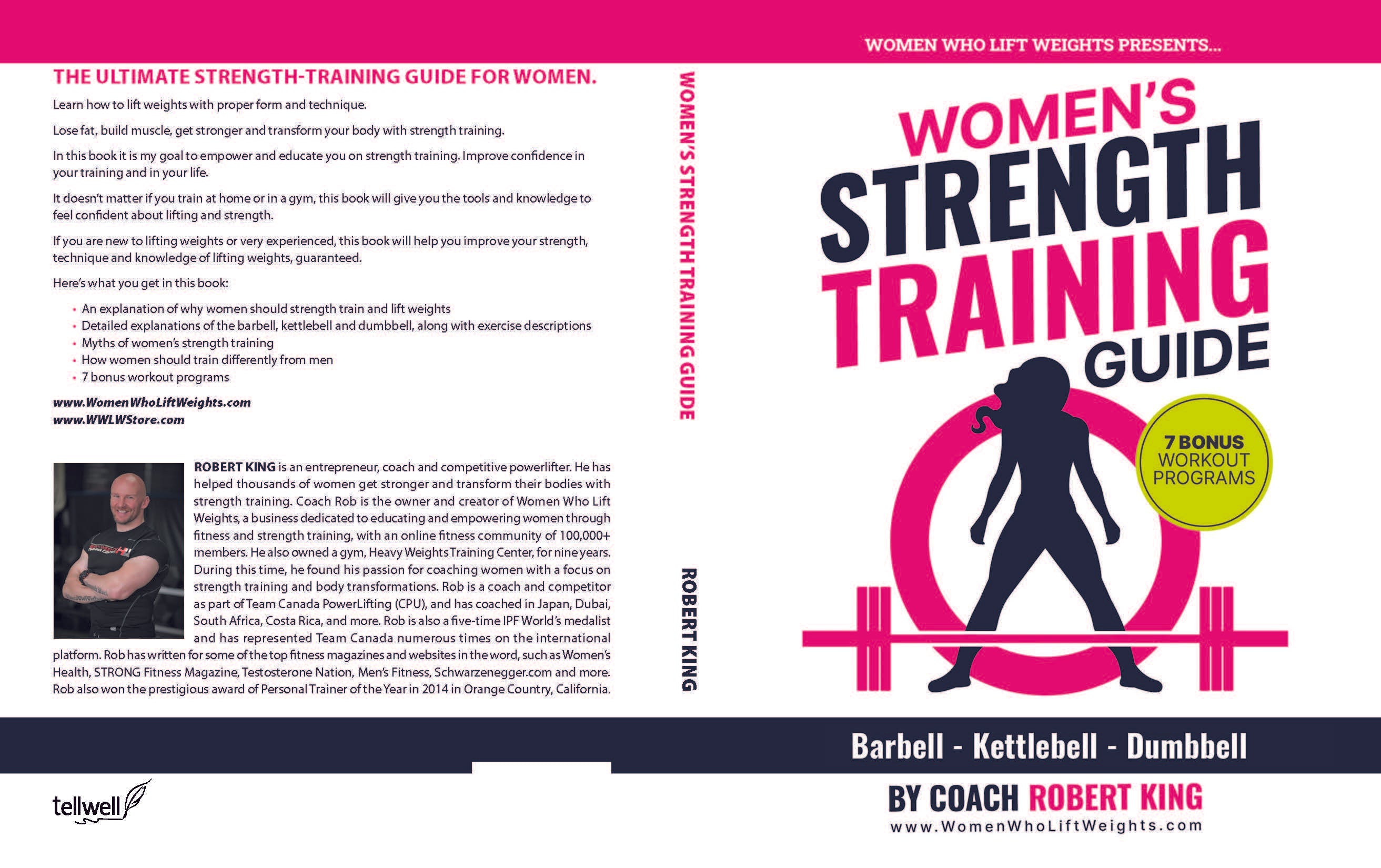 Strength Training Guide + Nutrition Guides (Print & Ebook combo) SIGNED by Coach Rob