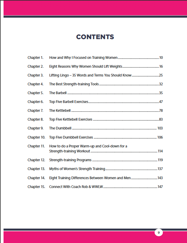 Strength Training Guide + Nutrition Guides (Print & Ebook combo) SIGNED by Coach Rob
