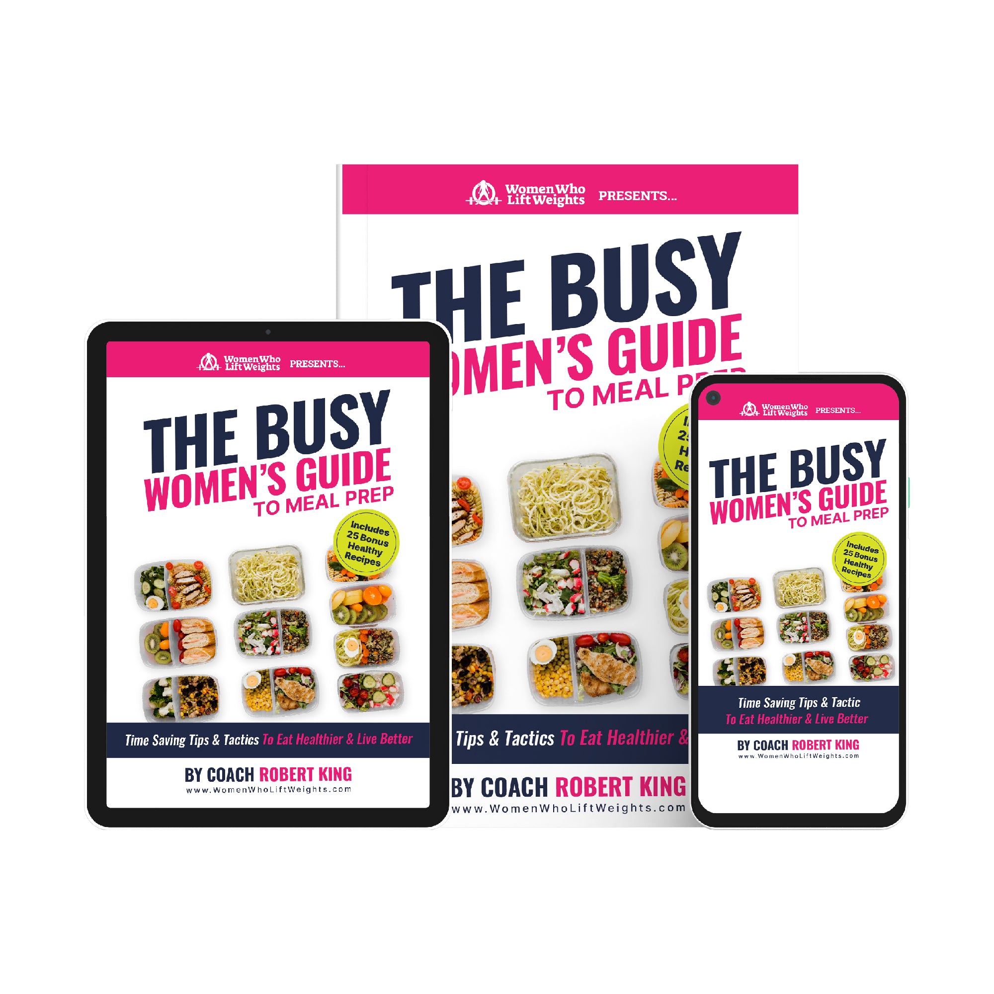 Busy Women's Guide To Meal Prep - Digital Version