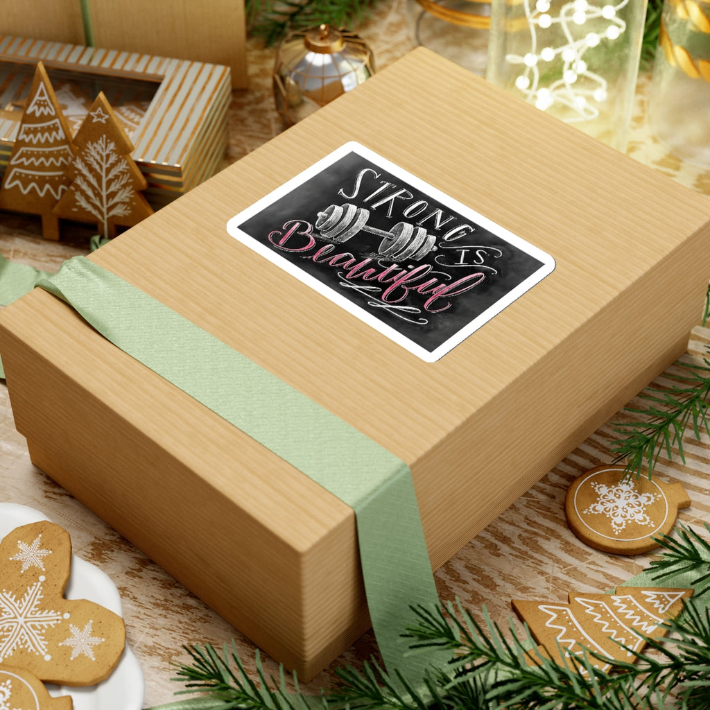 Kiss-Cut Stickers - Strong Is Beautiful Logo