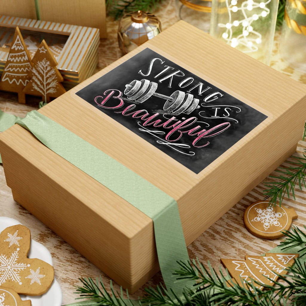 Kiss-Cut Stickers - Strong Is Beautiful Logo