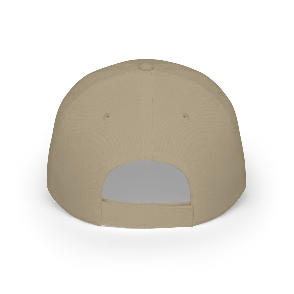 Low Profile Baseball Cap - Distressed Color Logo