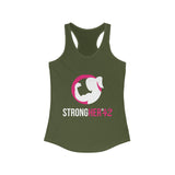 Strong Her - Classic Color Logo - Ideal Racerback Tank