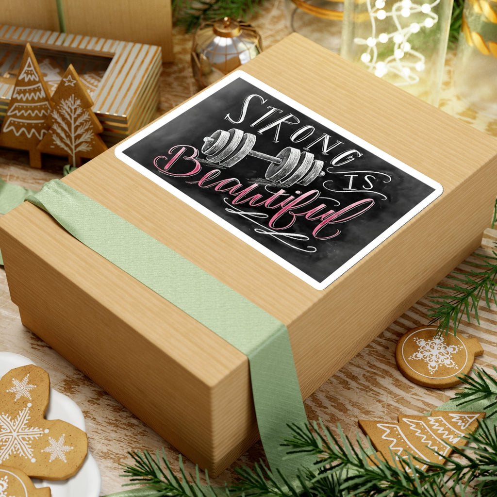 Kiss-Cut Stickers - Strong Is Beautiful Logo