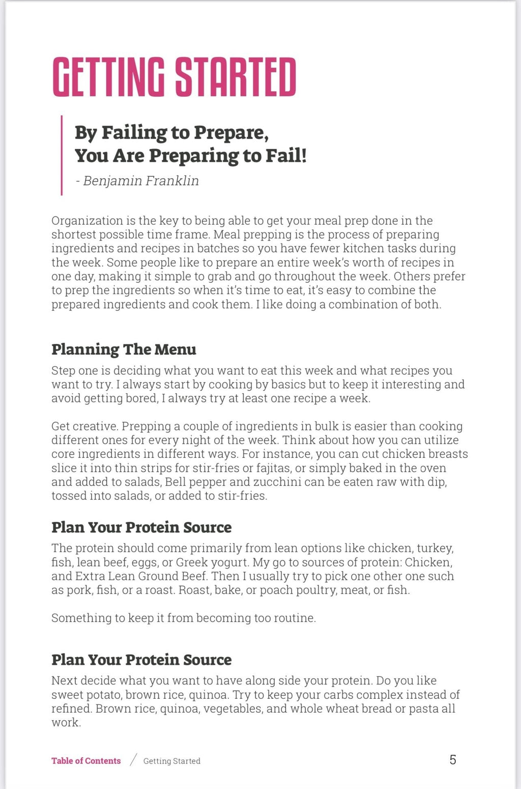 Nutrition Combo 3 Guides - Muscle Building Nutrition, Meal Prep Guide & Macros Made Simple - Printed Copies
