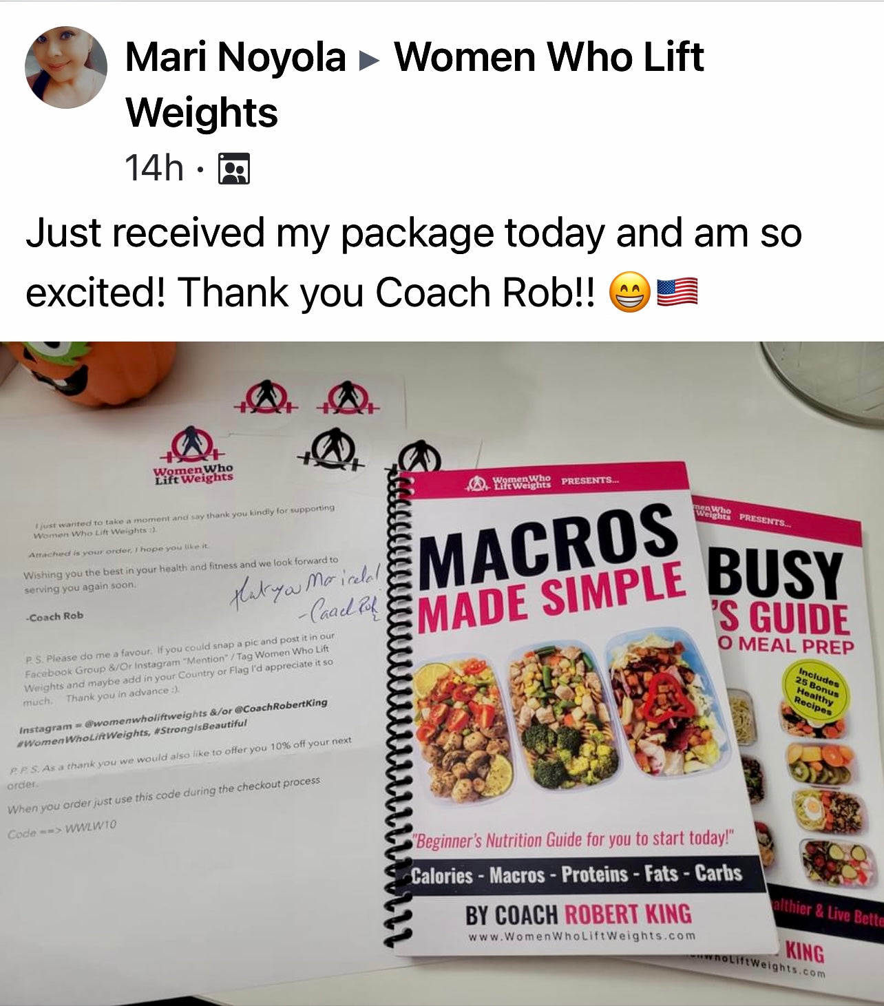 Busy Women's Guide To Meal Prep & Macros Made Simple - Printed Versions