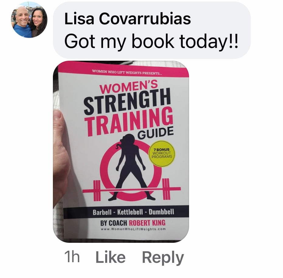 Women's Strength Training Guide - Softcover Version (Signed by Coach Robert King)