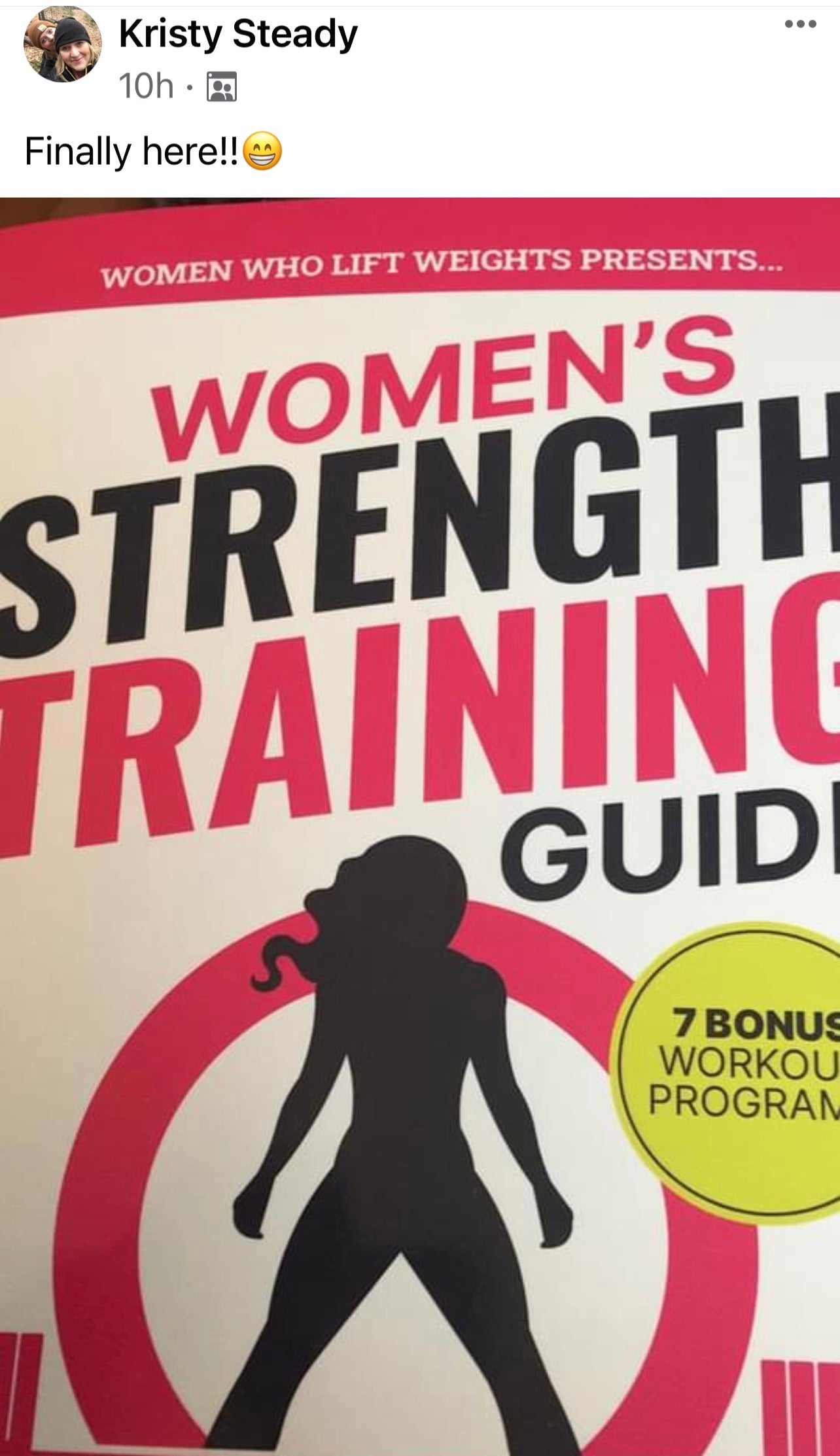 Women's Strength Training Guide - Softcover Version (Signed by Coach Robert King)