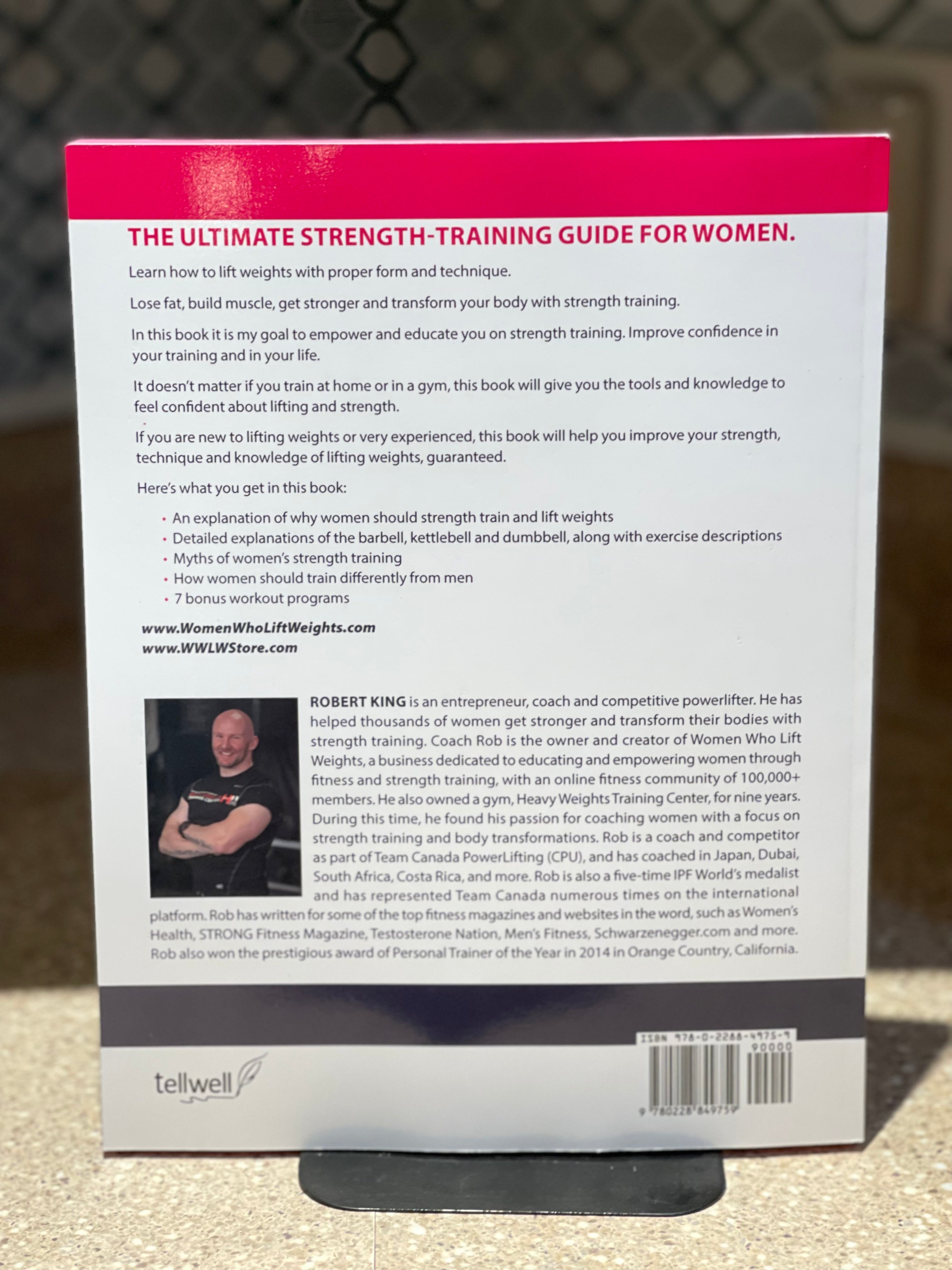 Women's Strength Training Guide - Softcover Version (Signed by Coach Robert King)
