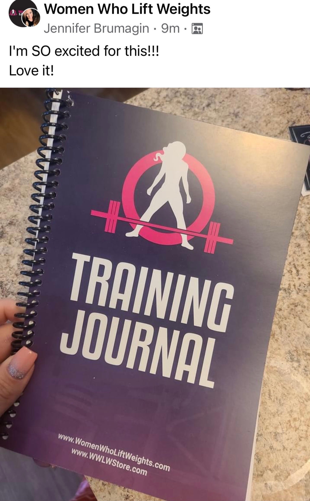 WWLW Training Journal - Training, Supplements & Nutrition (Printed Version)