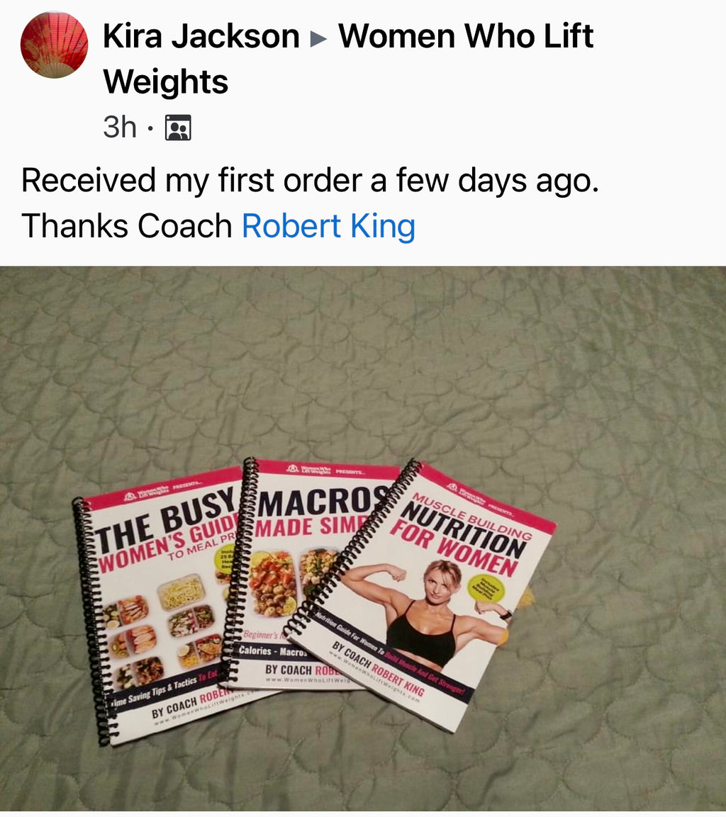 Nutrition Combo 3 Guides - Muscle Building Nutrition, Meal Prep Guide & Macros Made Simple - Printed Copies