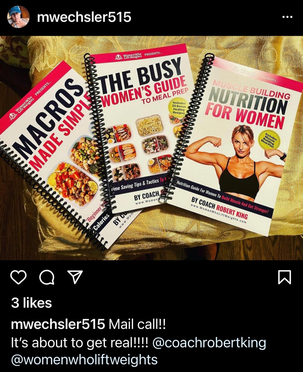 Nutrition Combo 3 Guides - Muscle Building Nutrition, Meal Prep Guide & Macros Made Simple - Printed Copies
