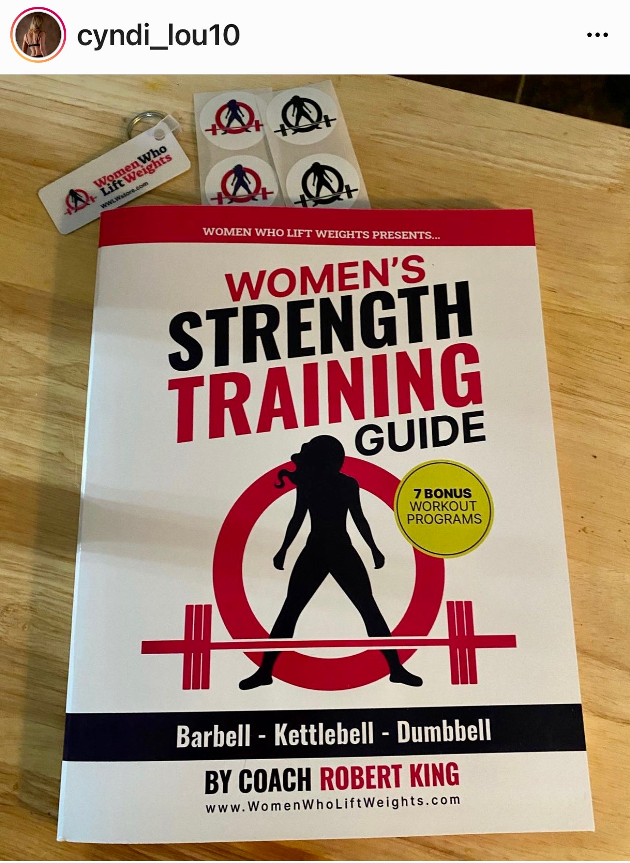 Women's Strength Training Guide - Softcover Version (Signed by Coach Robert King)