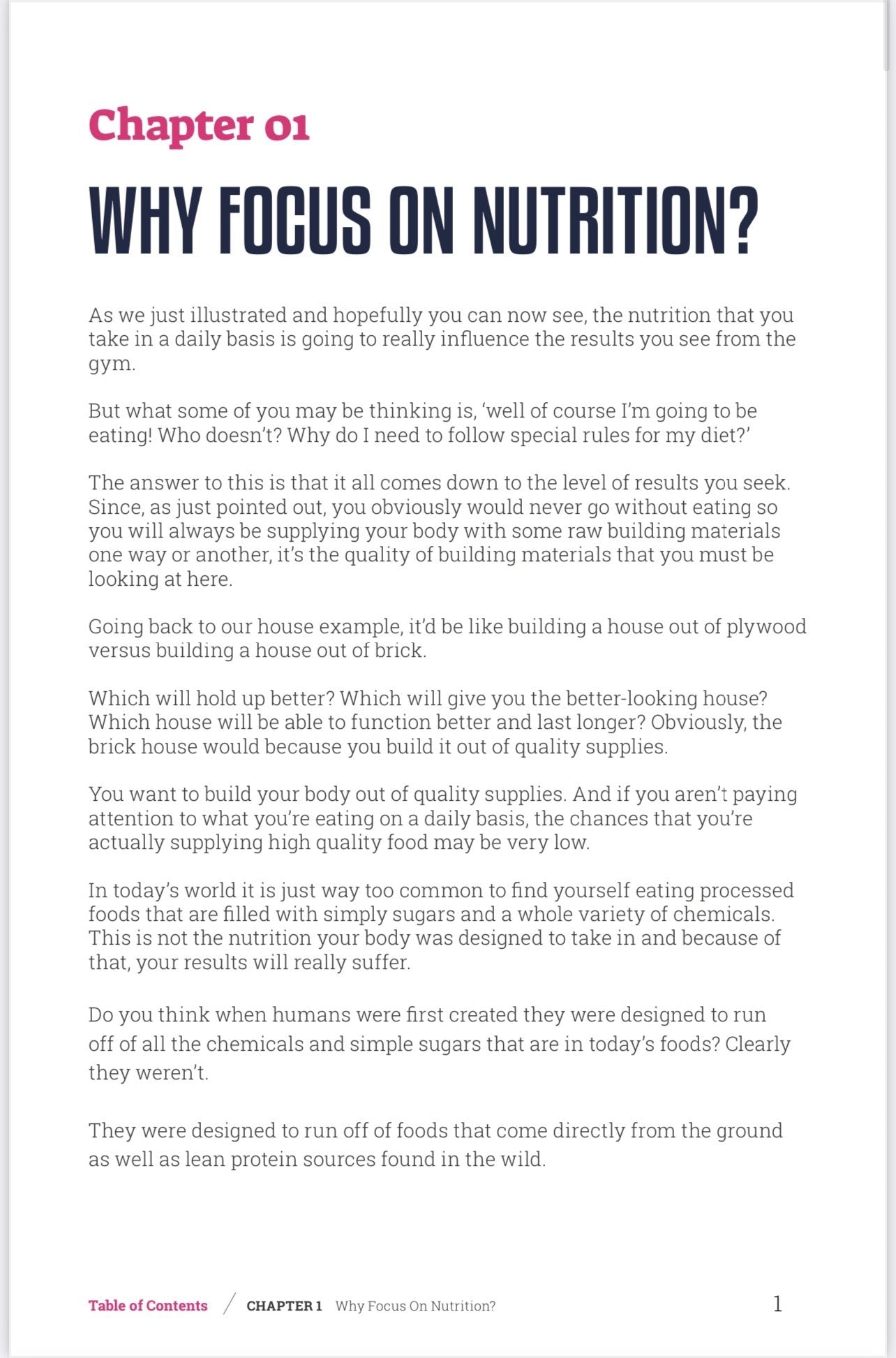 Muscle Building Nutrition For Women - Print Version