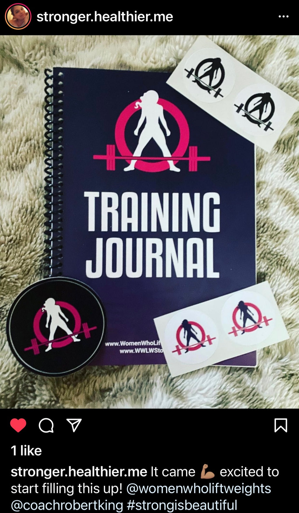 WWLW Training Journal - Training, Supplements & Nutrition (Printed Version)