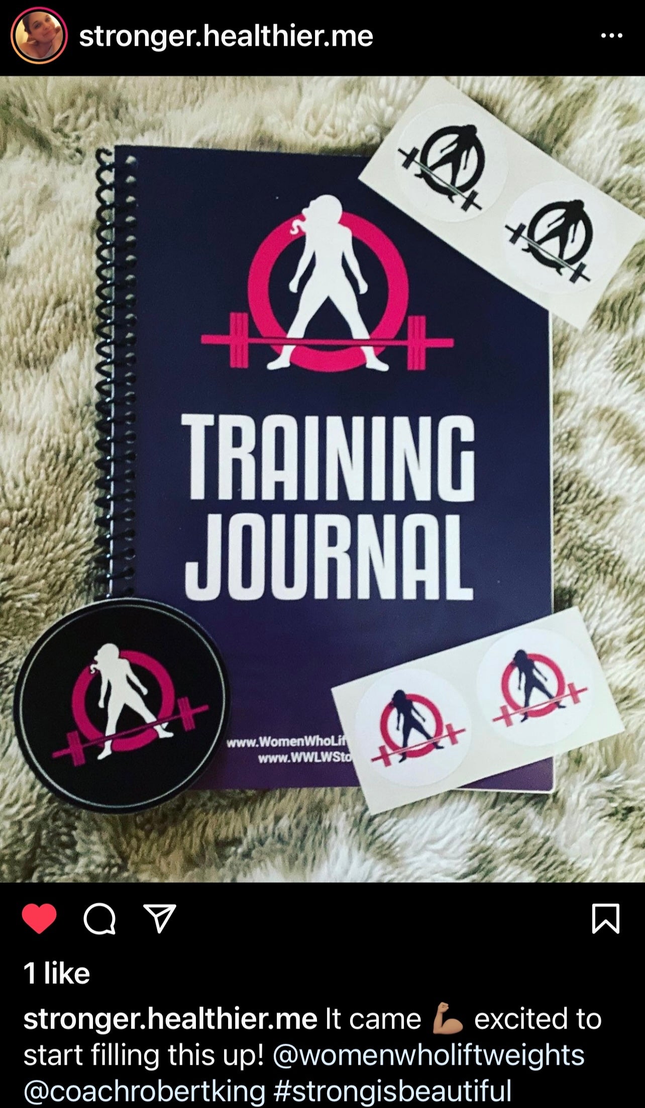 WWLW Training Journal - Training, Supplements & Nutrition (Printed Version)