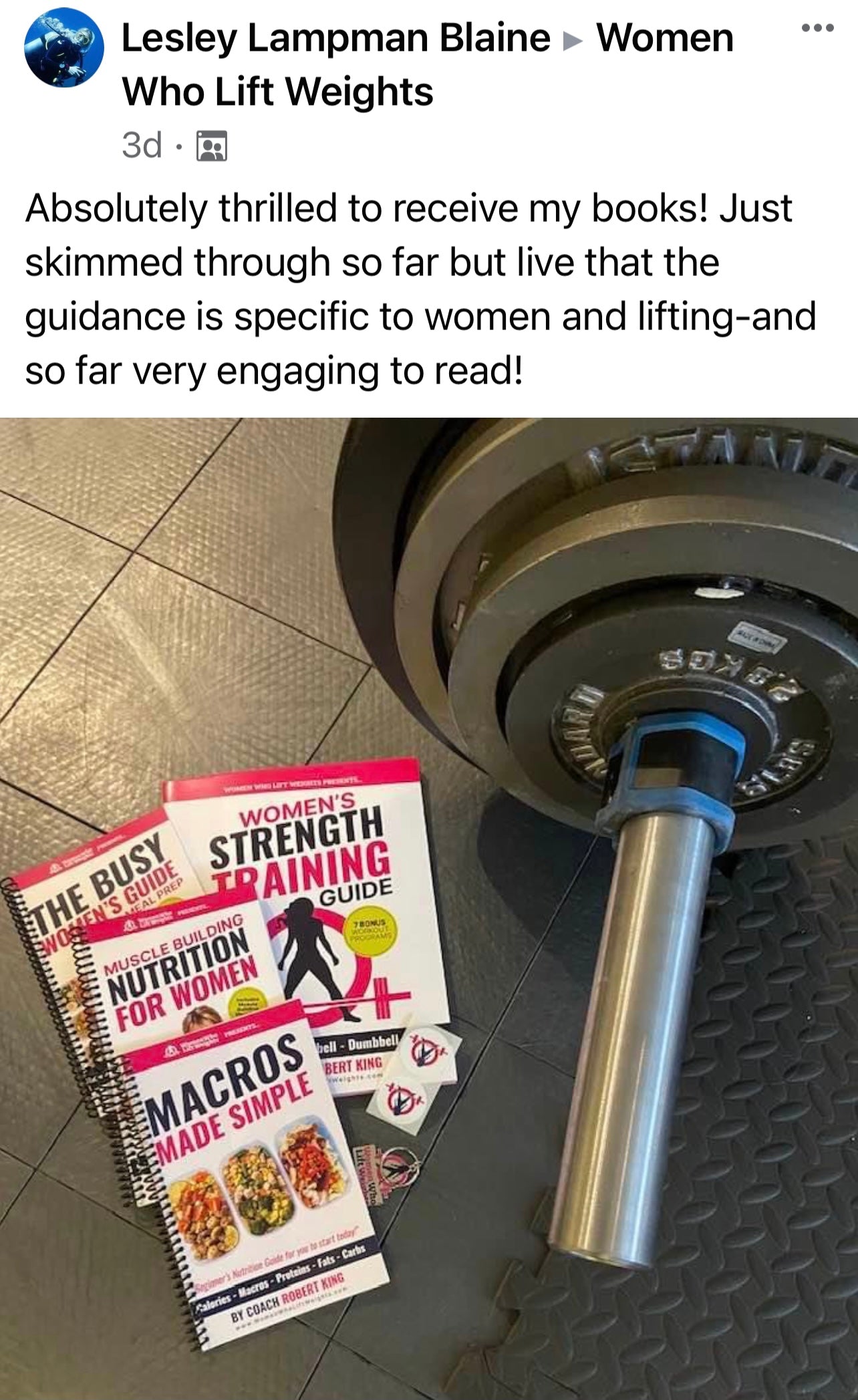 Women's Strength Training Guide - Softcover Version (Signed by Coach Robert King)
