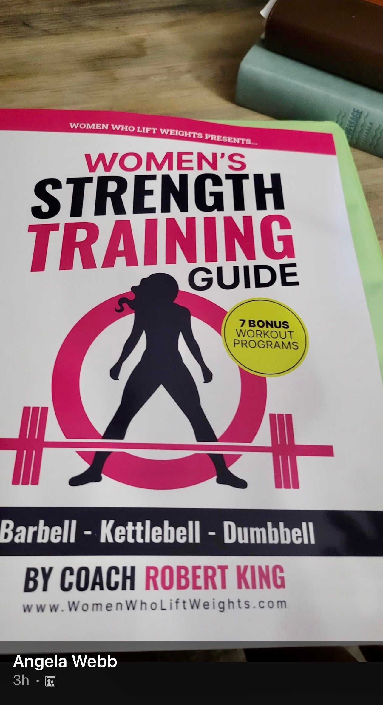 Women's Strength Training Guide - Softcover Version (Signed by Coach Robert King)