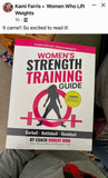 Women's Strength Training Guide - Softcover Version (Signed by Coach Robert King)