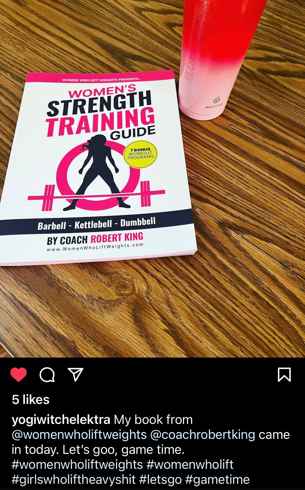 Women's Strength Training Guide - Softcover Version (Signed by Coach Robert King)