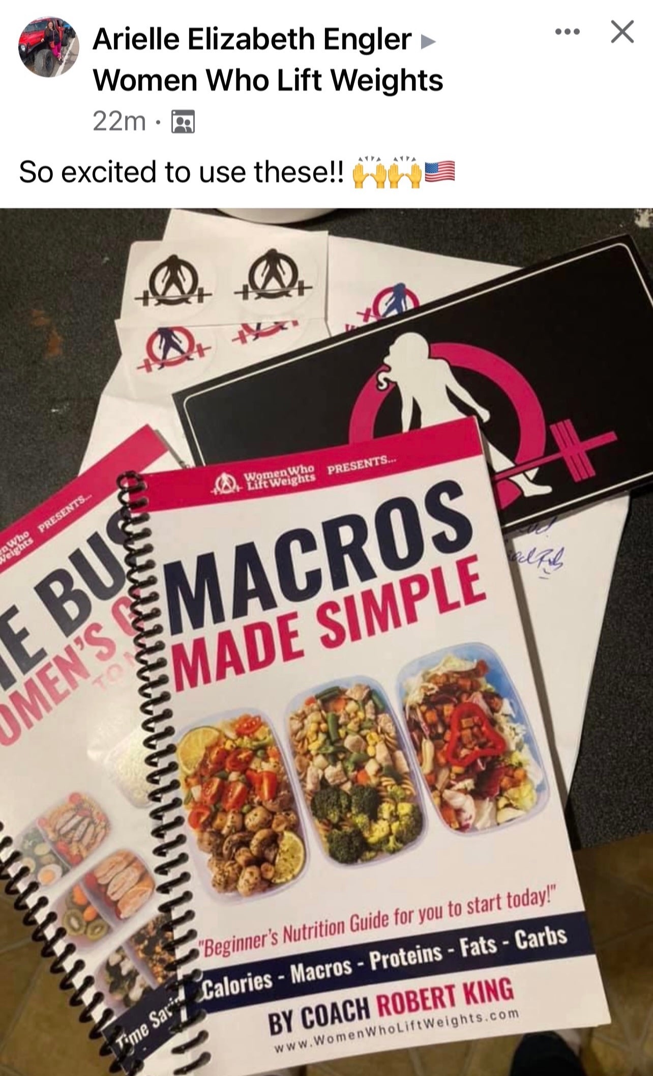 Busy Women's Guide To Meal Prep & Macros Made Simple - Printed Versions