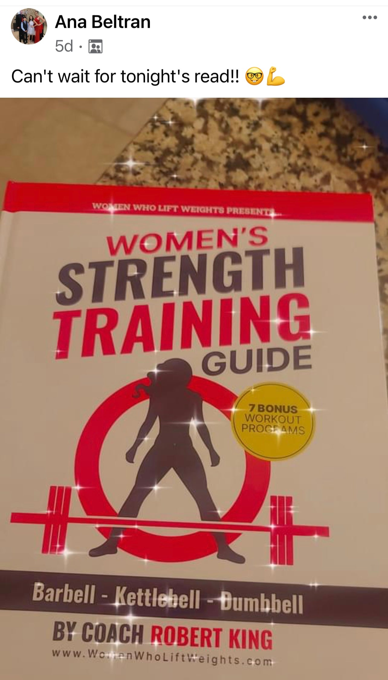 Women's Strength Training Guide - Softcover Version (Signed by Coach Robert King)