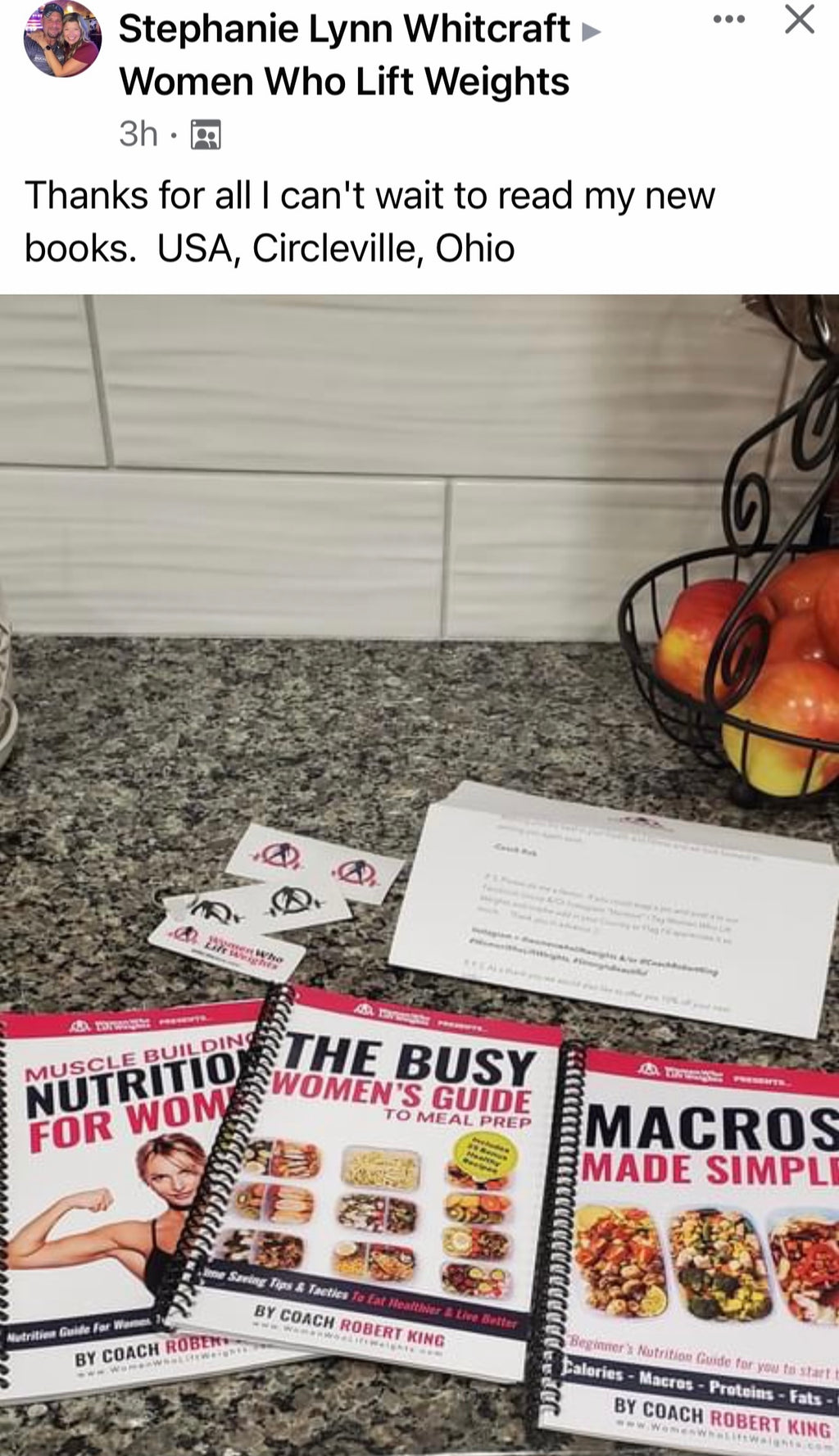 Nutrition Combo 3 Guides - Muscle Building Nutrition, Meal Prep Guide & Macros Made Simple - Printed Copies